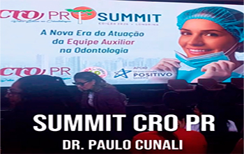 Divulgando a odontologia do sono em Londrina durante o SUMMIT CRO